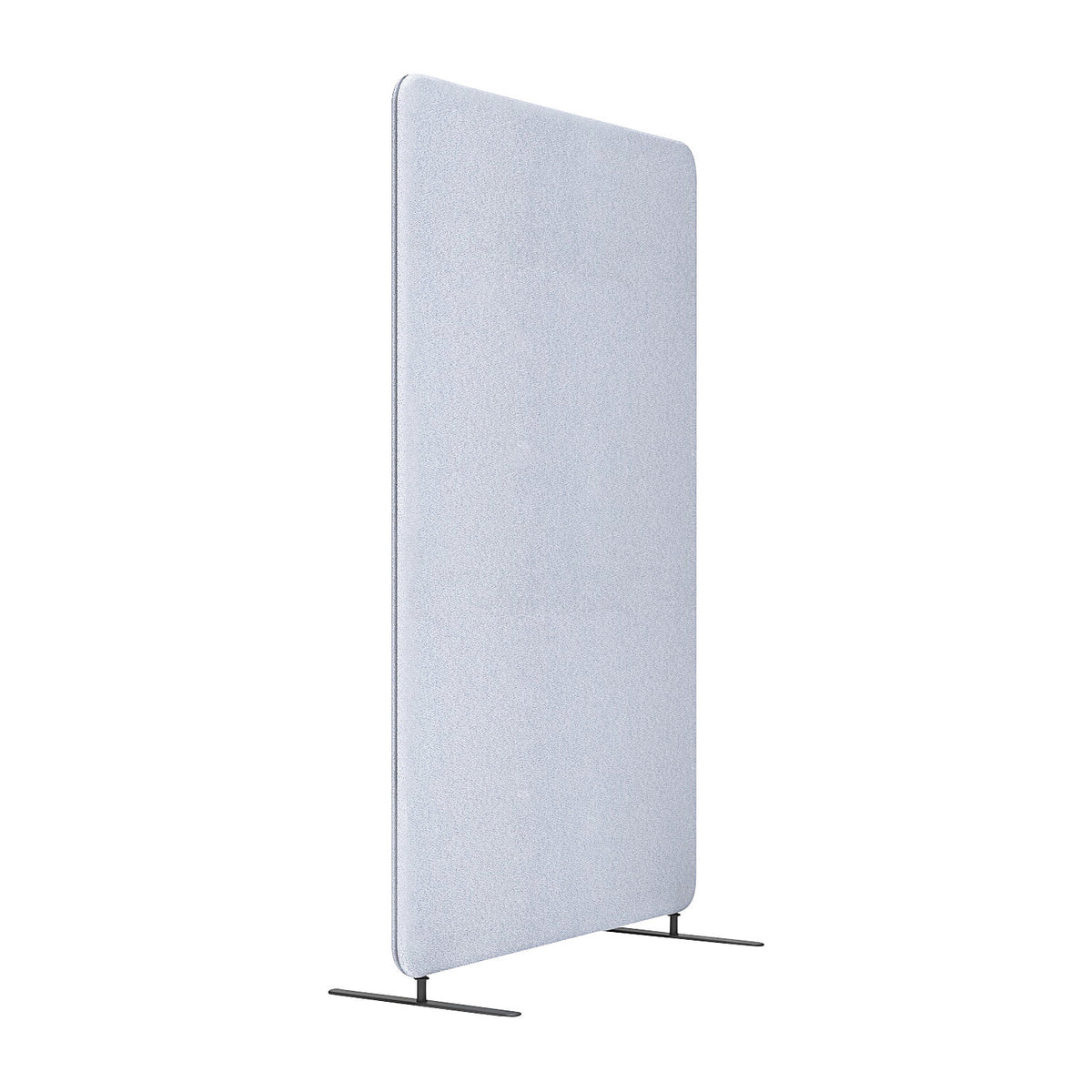 Softline Event acoustic partition, fabric, HxW 1360 x 1000 mm, light grey.