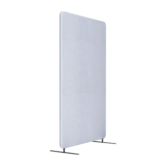 Softline Event acoustic partition, fabric, HxW 1500 x 1000 mm, light grey.