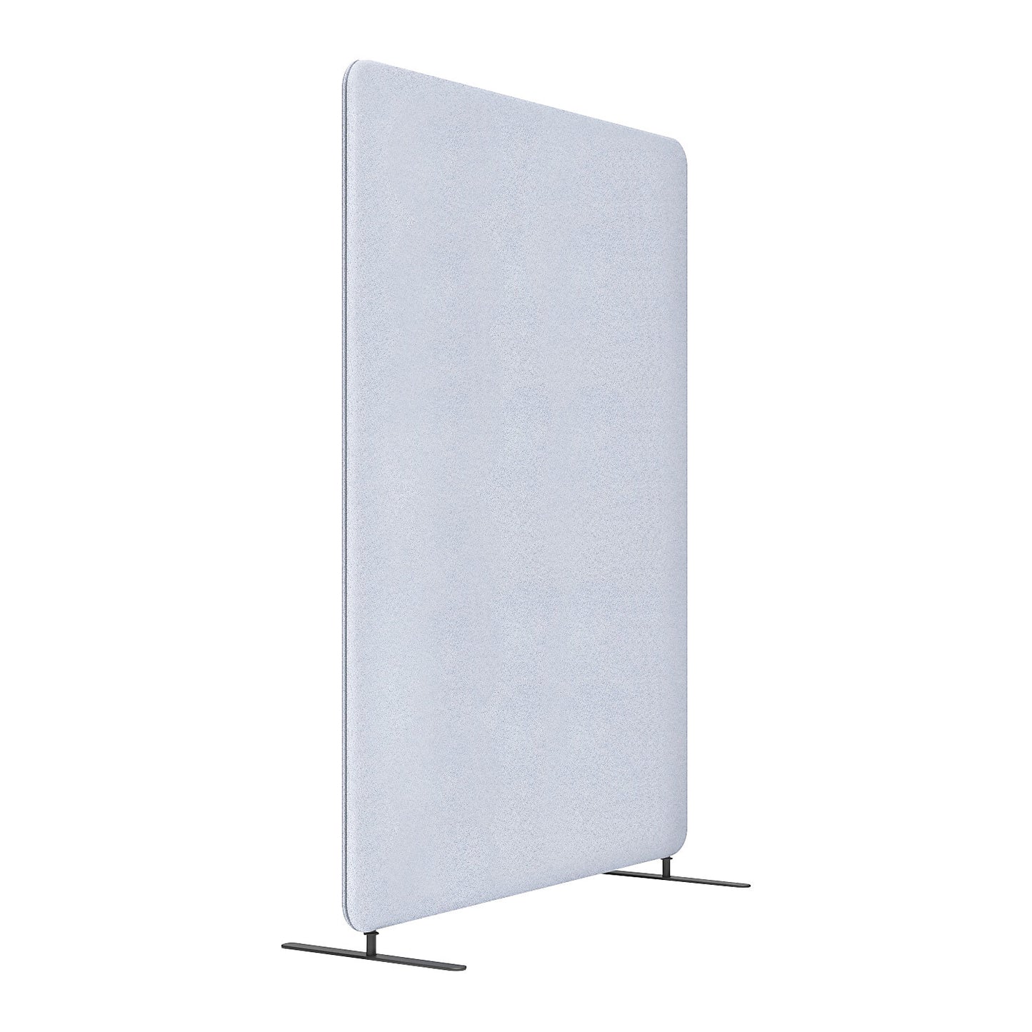 Softline Event acoustic partition, fabric, HxW 1500 x 1200 mm, light grey.