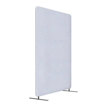 Softline Event acoustic partition, fabric, HxW 1500 x 1200 mm, light grey.