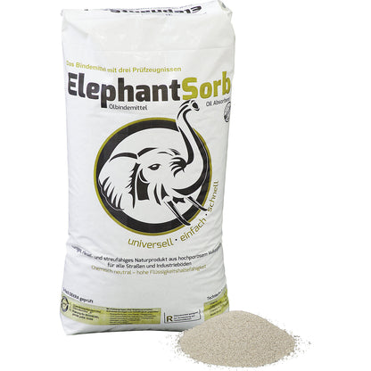 All-purpose absorbent granulate R, 40 l sack, coarsely grained, 0.3 - 4 mm, pack of 4 sacks.