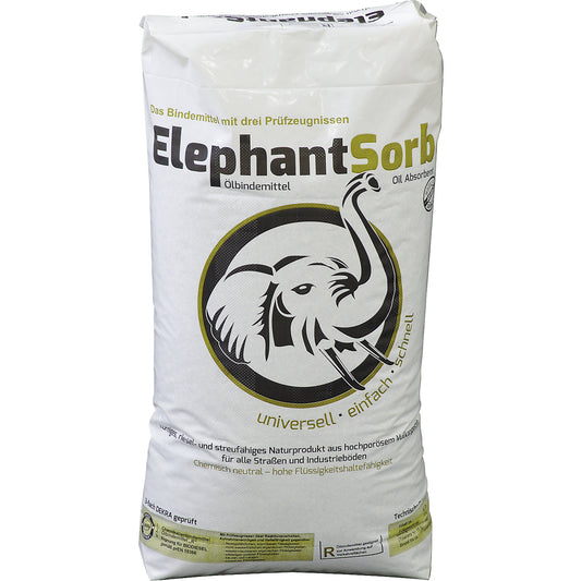 All-purpose absorbent granulate R, 40 l sack, coarsely grained, 0.3 - 4 mm, pack of 36 sacks.