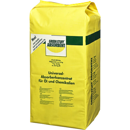 Universal absorbent concentrate, granulate in sack, 100 l, pack of 1.