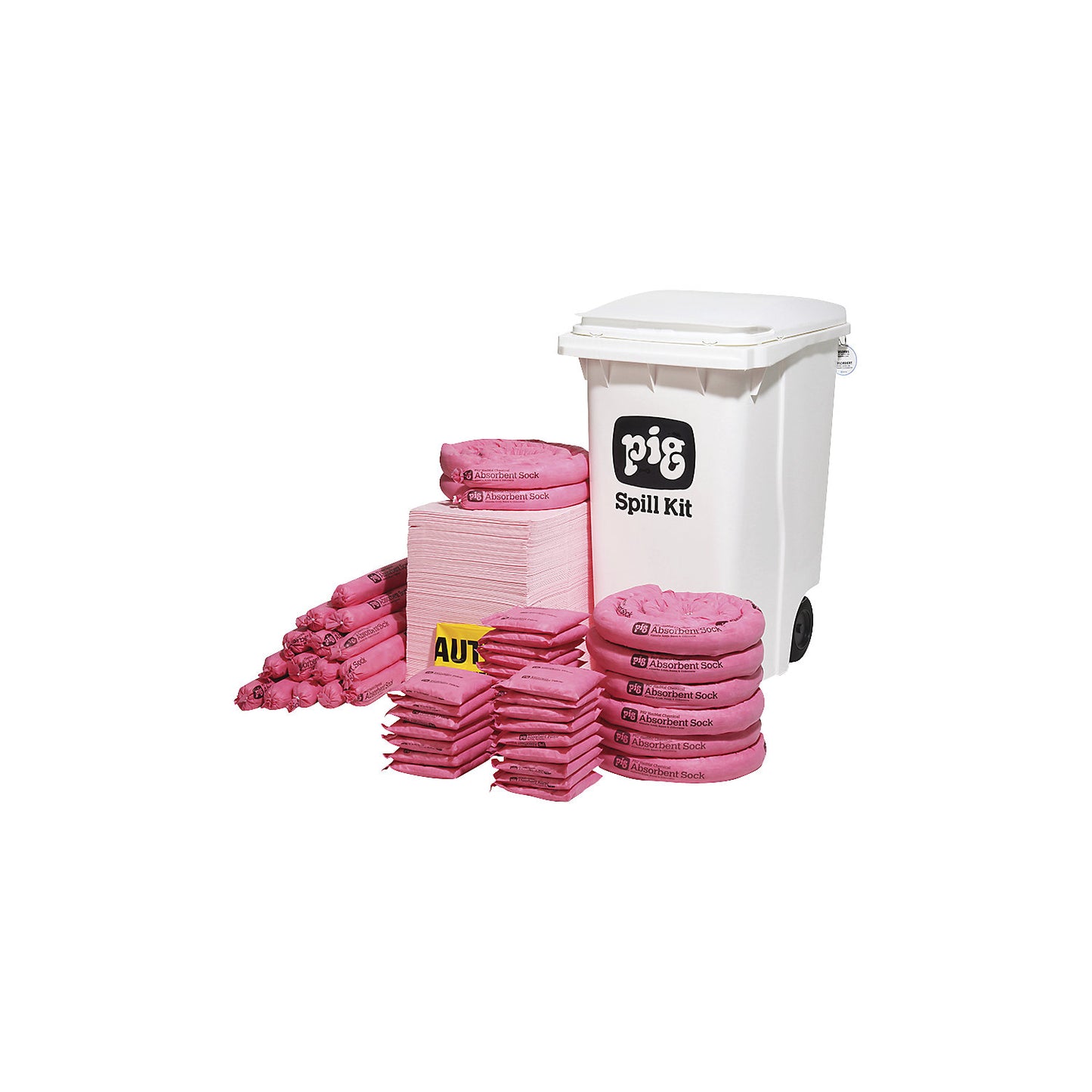 Mobile emergency kit, large, chemical version, absorbs 263.5 l.