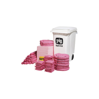 Mobile emergency kit, large, chemical version, absorbs 263.5 l.
