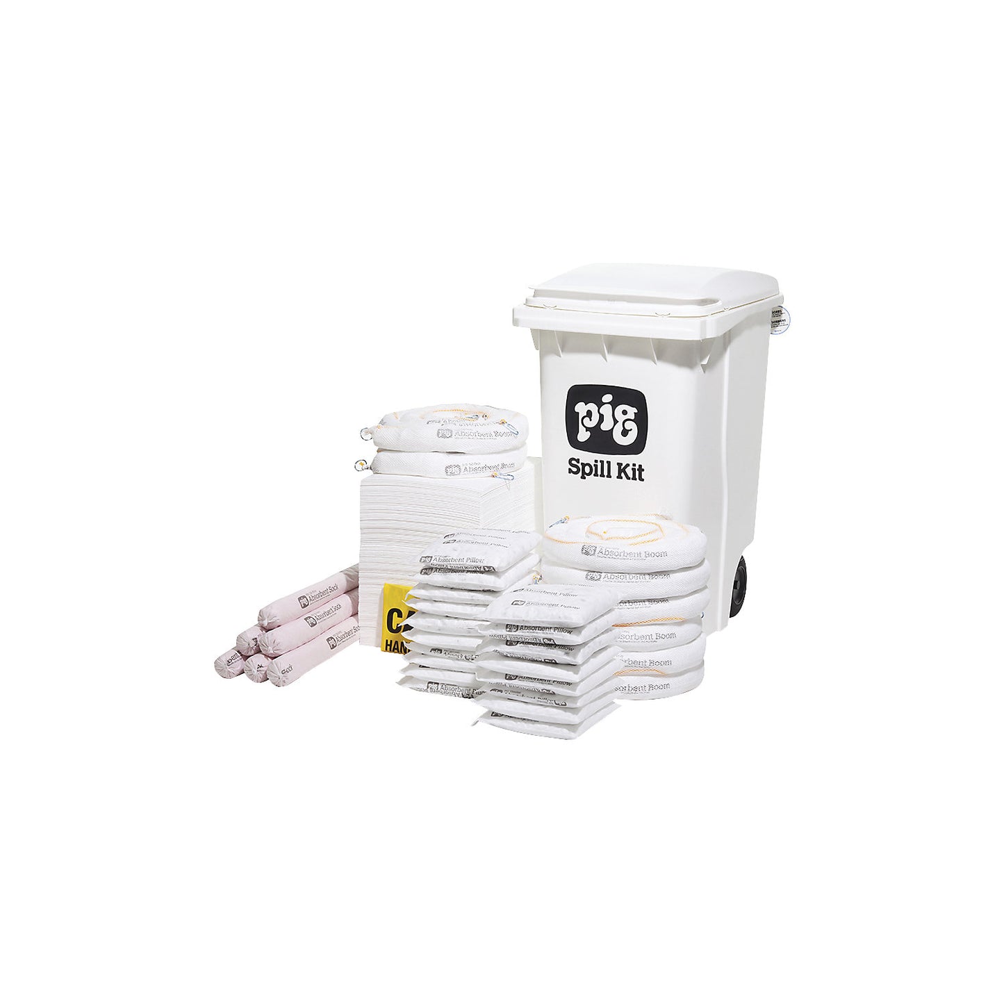 Mobile emergency kit, large, oil version, absorbs 250.8 l.