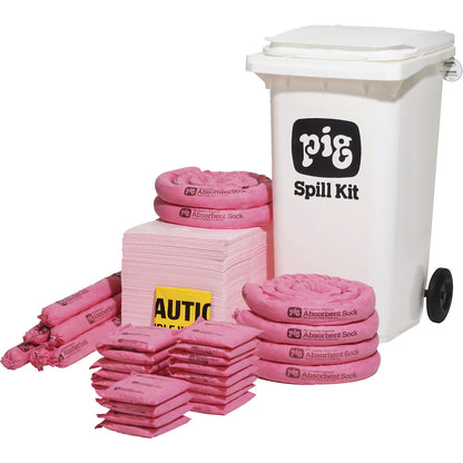 Mobile emergency kit, medium size, chemical version, absorbs 179.2 l.