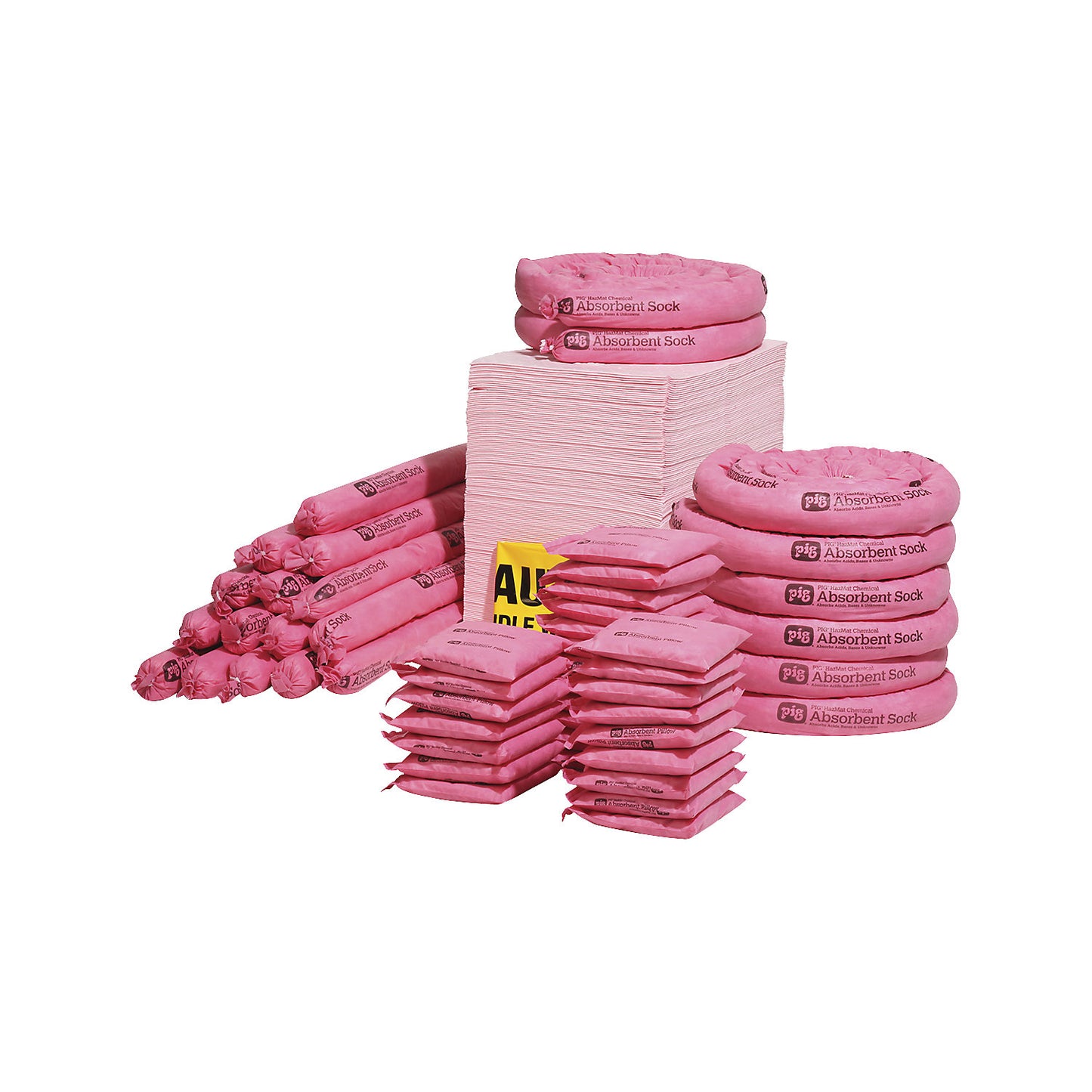 Refill for emergency kit, large, chemical version, absorbs 263.5 l.