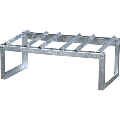 Drum stand, for 3 x 60 litre drum, hot dip galvanised.
