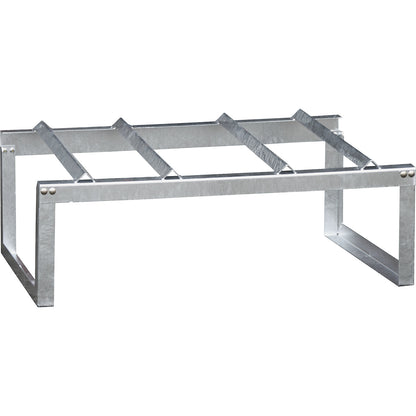 Drum stand, for 2 x 200 litre drum, hot dip galvanised.