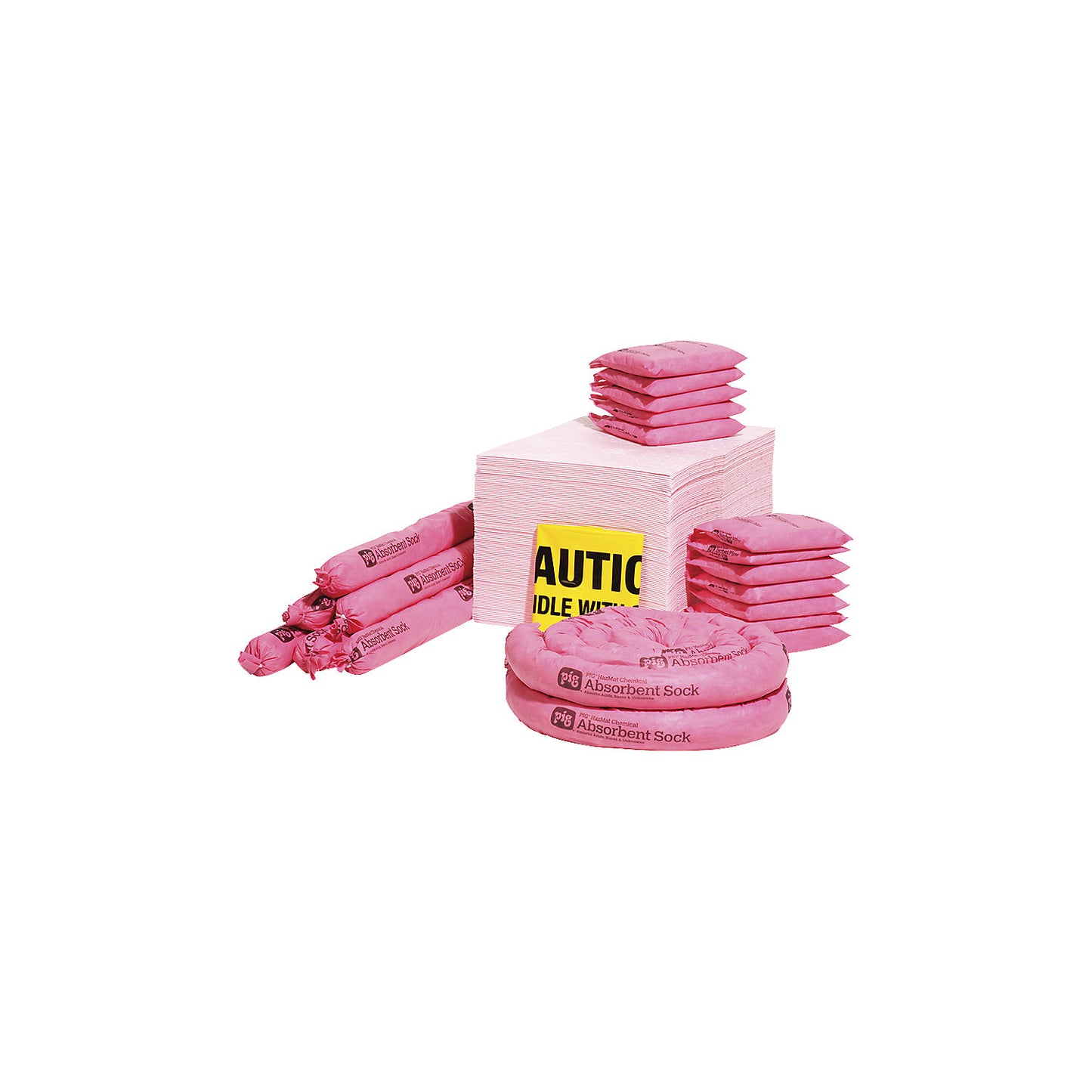 Refill pack for emergency kit, small, chemical version, absorbs 80.7 l.