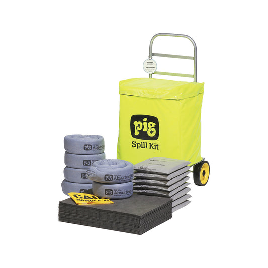 Wheeled emergency kit, universal version, absorbs 58.3 l.