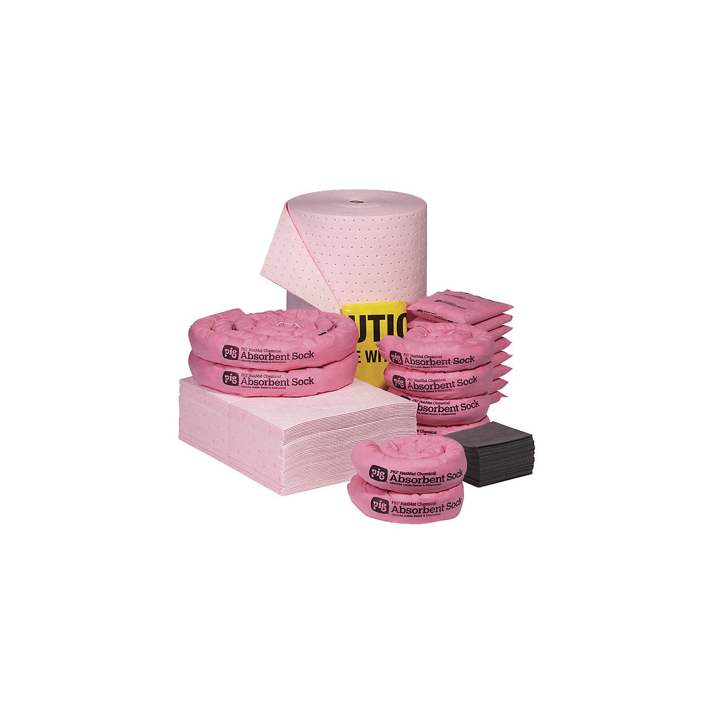 Refill pack for emergency caddy, chemical version, absorbs 173 l.