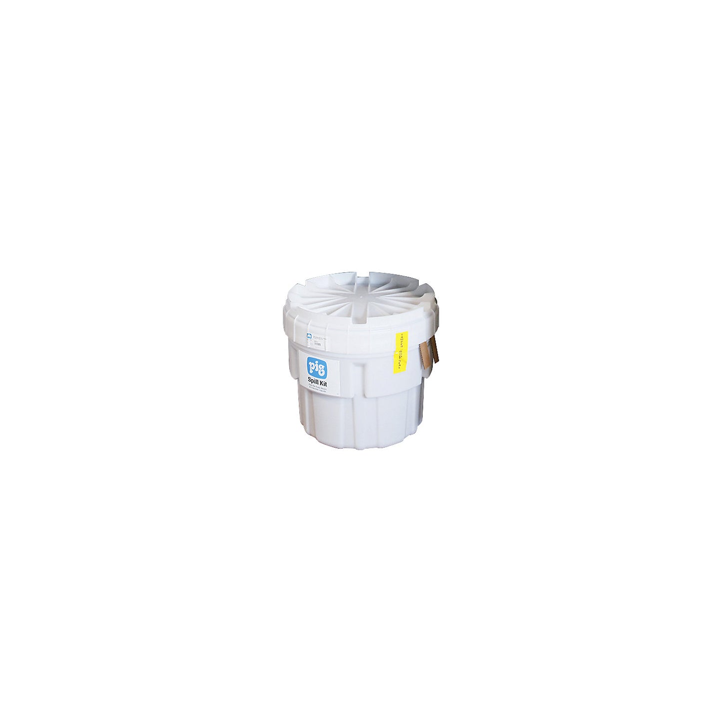 Emergency kit in a 76 l safety drum, chemical version, absorbs 41 l.