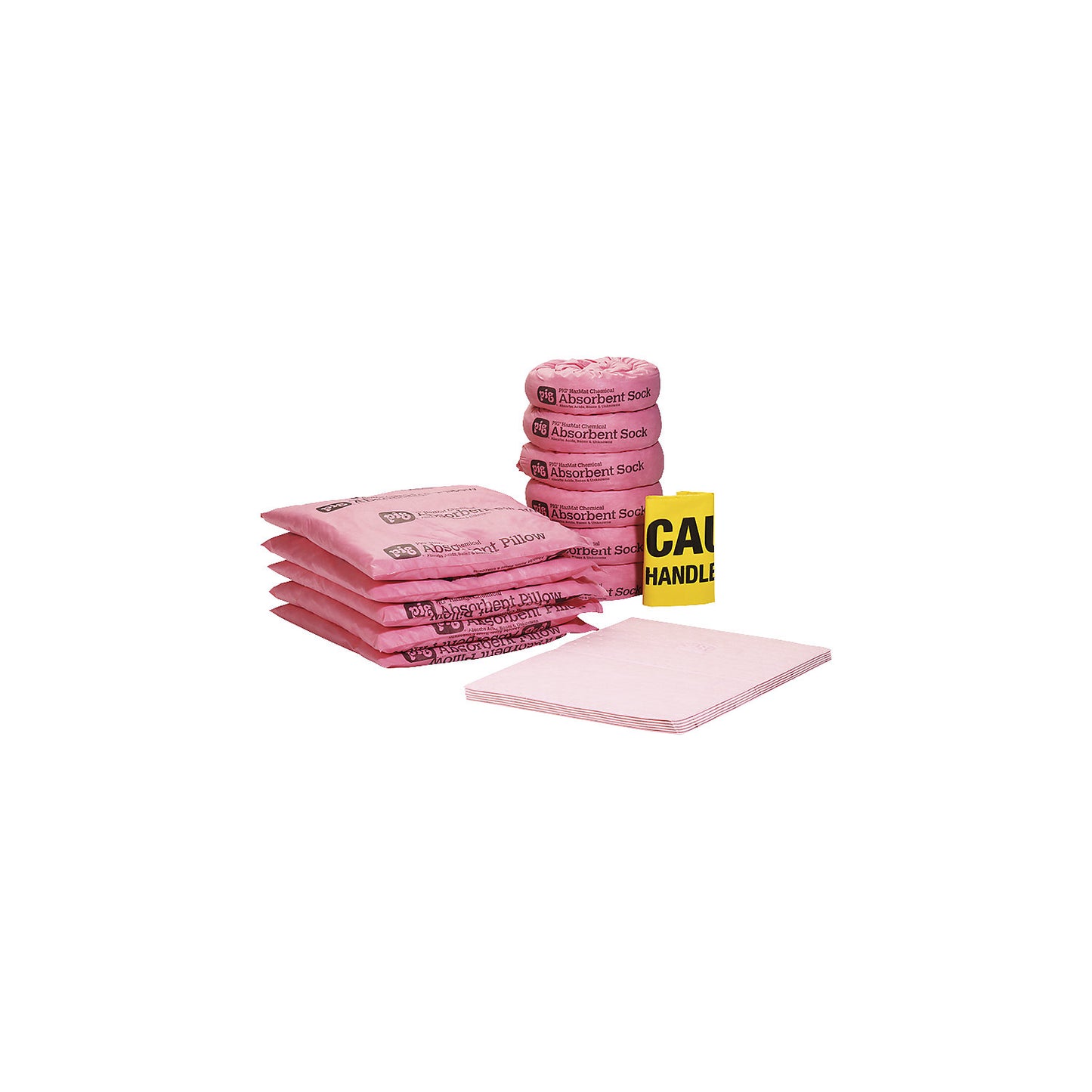Refill pack for safety drum, chemical version, absorbs 41 l.