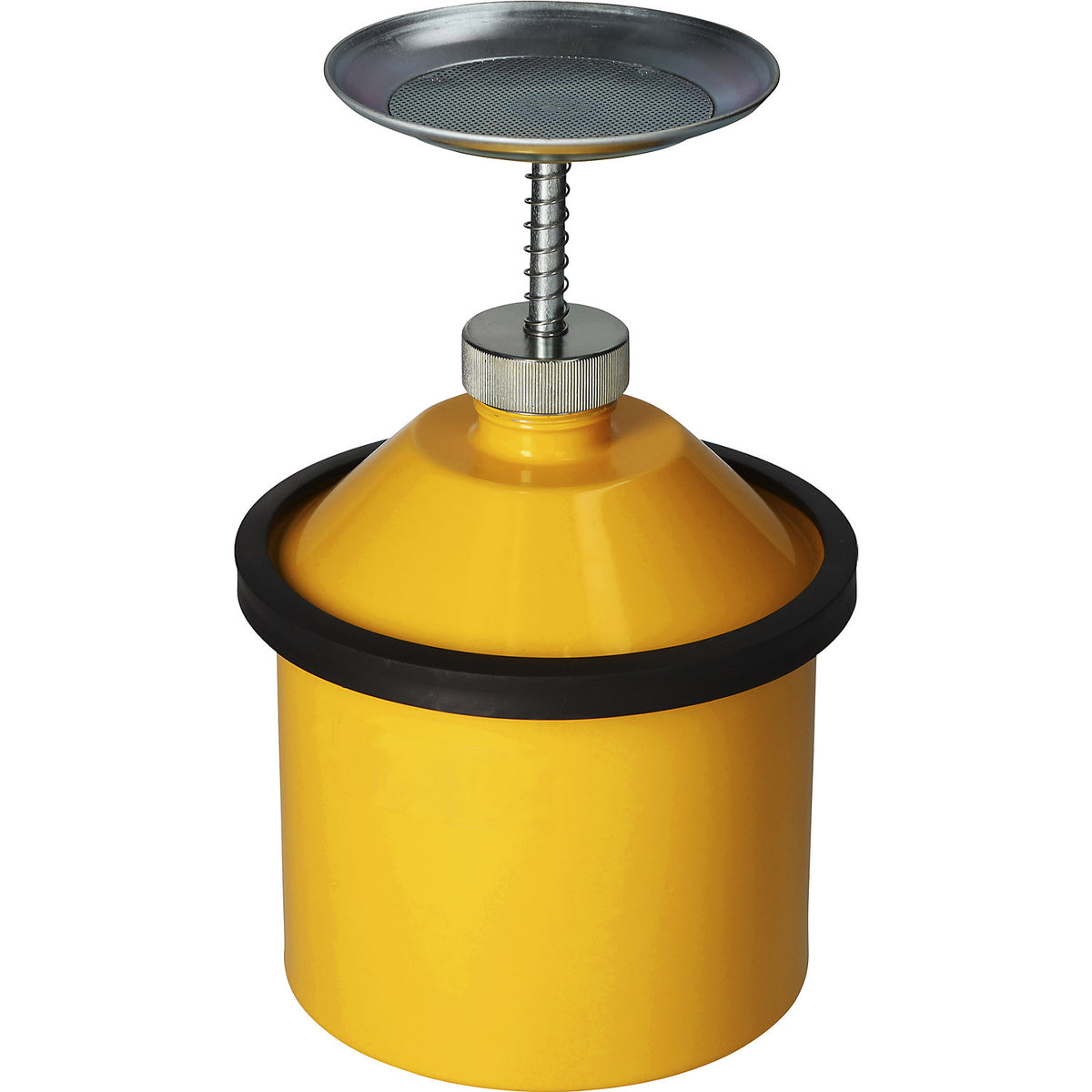 Plunger can with earth connection, sheet steel, capacity 2.5 l.