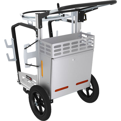 Picobello Compact waste collection trolley, bag holder, HxWxL 1030 x 710 x 870 mm, 120 l.