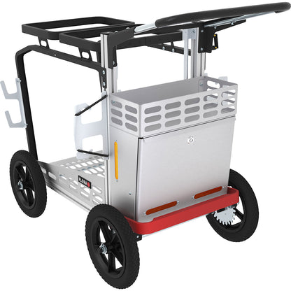 Picobello Metropol waste collection trolley, 2 fixed waste sack holders, HxWxL 1030 x 710 x 1160 mm, 240 l.