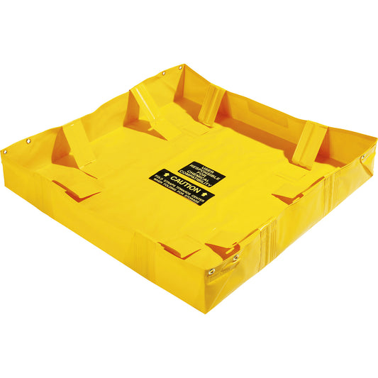Collapse-A-Tainer® Lite emergency folding tray, material vinyl, collection capacity 299 l.