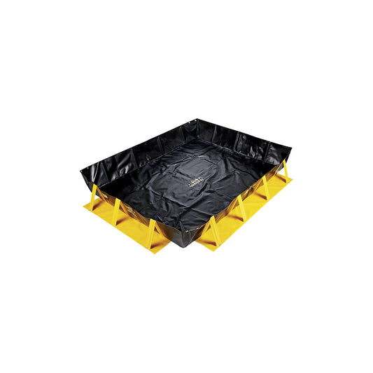 Collapse-A-Tainer® emergency folding tray, copolymer geomembrane, collection capacity 1359 l.