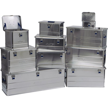 COMFORT aluminium box, capacity 6 l, external LxWxH 280 x 215 x 150 mm.