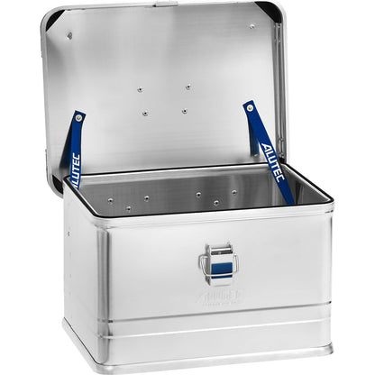 Industry aluminium container, capacity 30 l, external LxWxH 430 x 335 x 277 mm.
