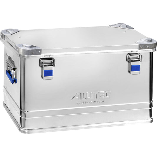 Industry aluminium container, capacity 60 l, external LxWxH 580 x 385 x 344 mm.