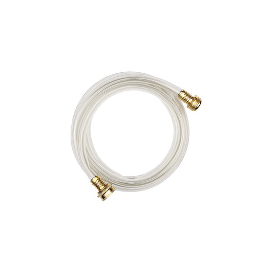 Drainage hose, transparent, length 3050 mm.