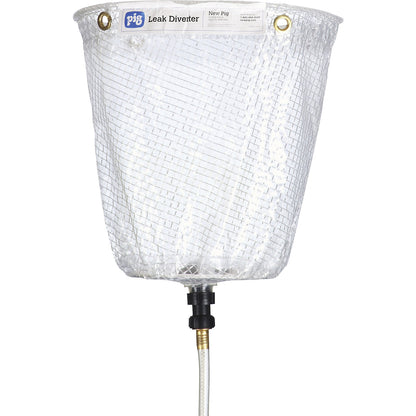 Leak diverter for pipes, WxH 305 x 305 mm, transparent.