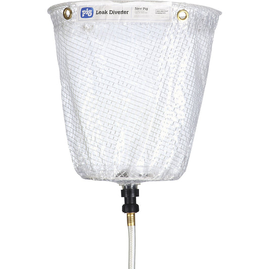 Leak diverter for pipes, WxH 305 x 305 mm, transparent.