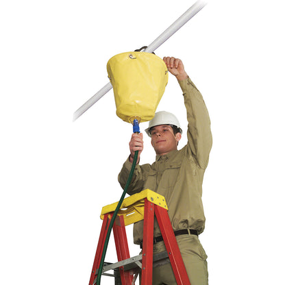 Leak diverter for pipes, WxH 305 x 305 mm, transparent.