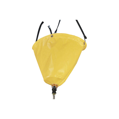 Leak diverter for pipes, WxH 460 x 460 mm, transparent.