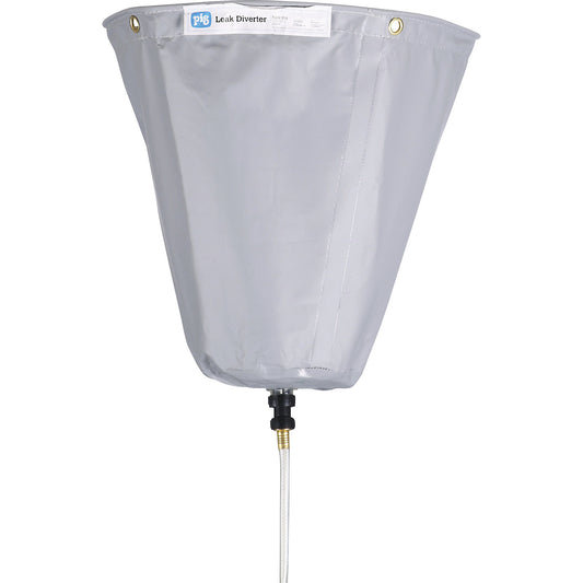 Leak diverter for pipes, WxH 460 x 460 mm, grey.