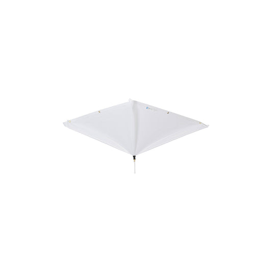 Leak diverter for roofs, WxH 1520 x 1520 mm, transparent.