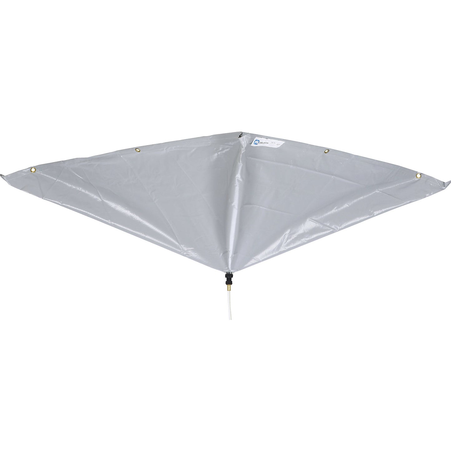 Leak diverter for roofs, WxH 1520 x 1520 mm, grey.