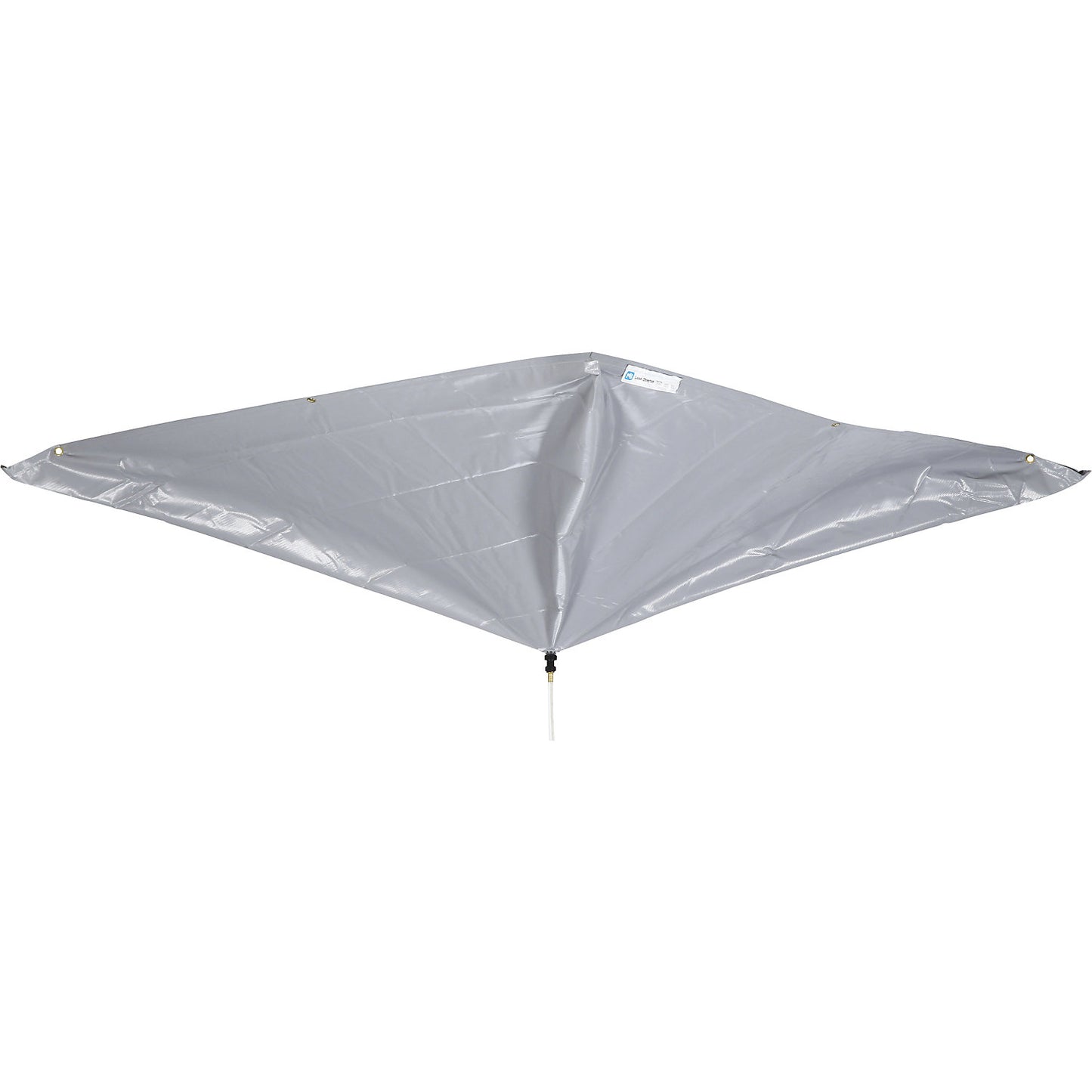 Leak diverter for roofs, WxH 2130 x 2130 mm, grey.