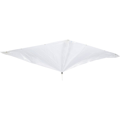 Leak diverter for roofs, WxH 3050 x 3050 mm, transparent.
