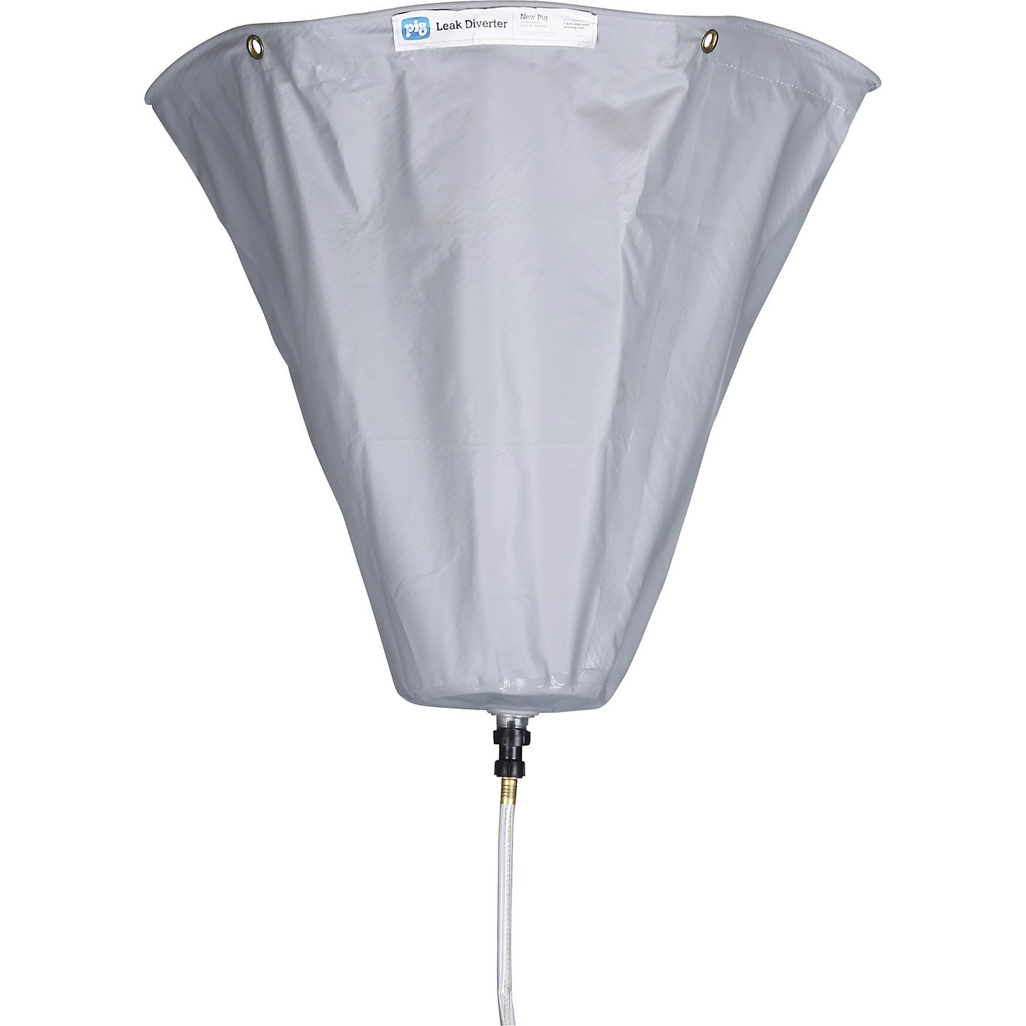 Leak diverter for pipes, WxH 610 x 610 mm, grey.