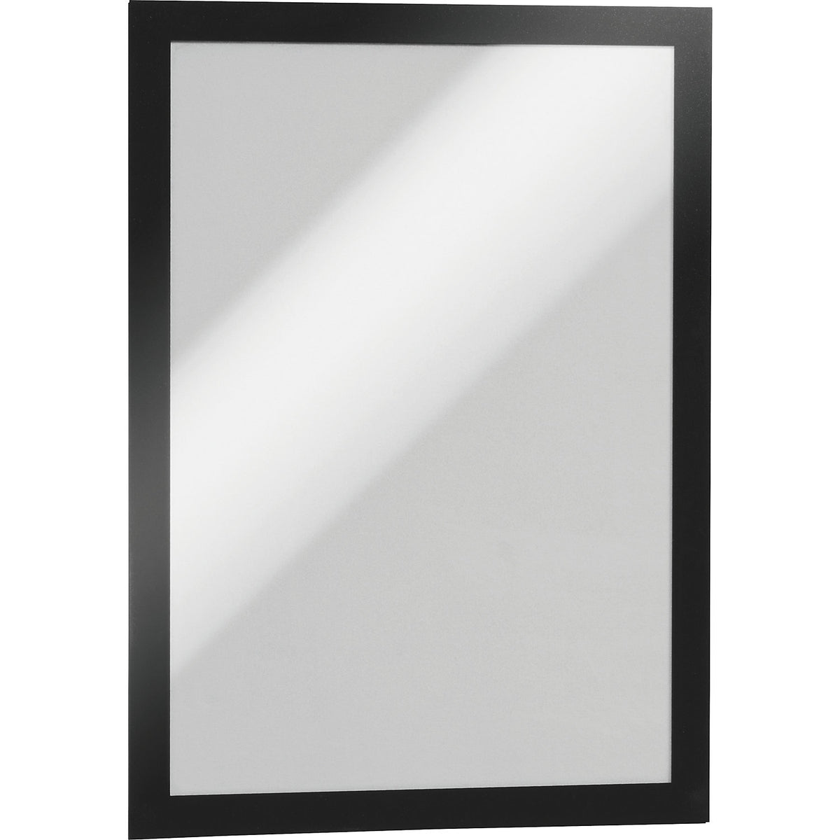 DURAFRAME® display frame, self adhesive, magnetic, for A4, black frame, pack of 10.