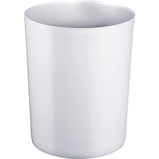 Safety paper bin, capacity 13 l, Ø 245 mm, light grey.