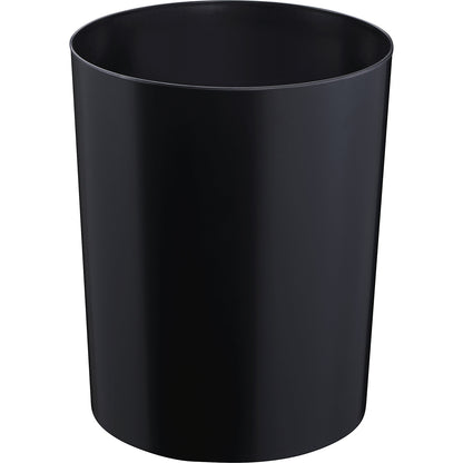 Safety paper bin, capacity 20 l, Ø 280 mm, black.