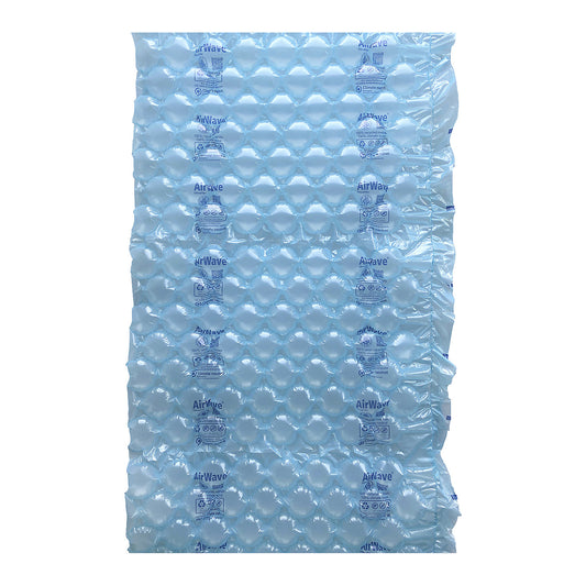 AirWave® air cushion film, 100% recycled film, roll length 400 m.