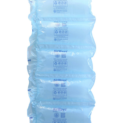AirWave® air cushion film, 100% recycled film, roll length 550 m, pack of 2.