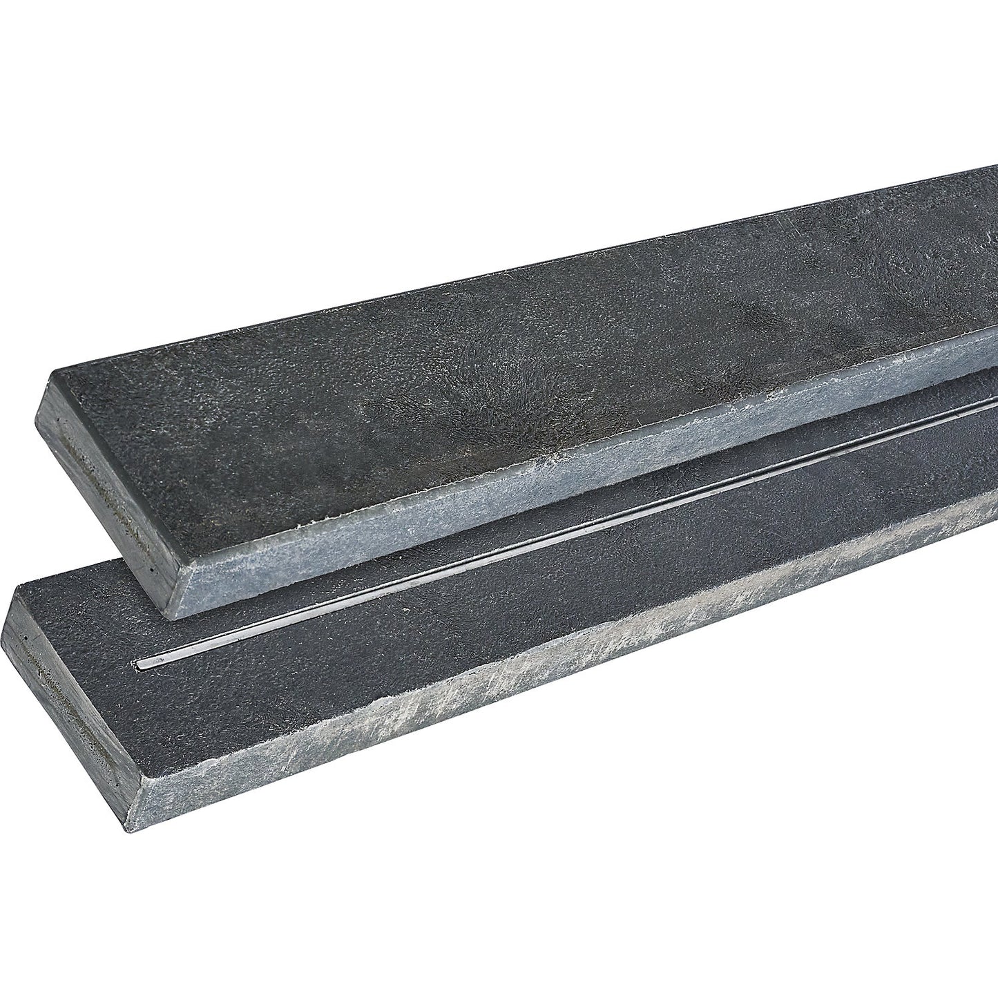 Picnic bench, length 1770 mm, plastic, with backrest, black.