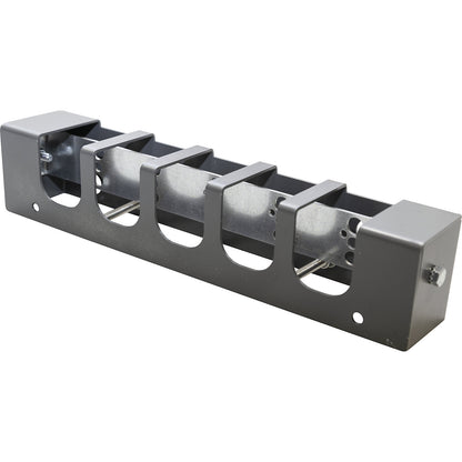 Earth/contact rail, for steel/stainless steel sump trays, made of steel.