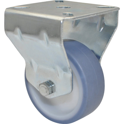 Light duty fixed castors, wheel Ø 63 mm, pack of 4, fixed castor.