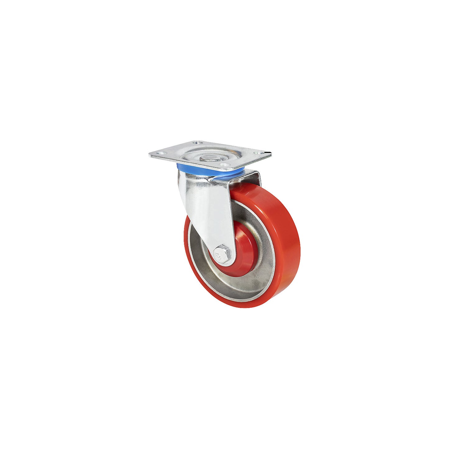 Heavy duty swivel castors for transport equipment, wheel Ø 125 mm, pack of 2, swivel castor.