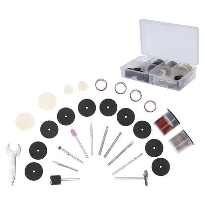 Accessory set, for rechargeable multi-function tool, 50 parts.