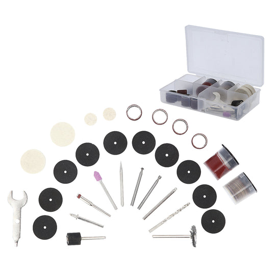 Accessory set, for rechargeable multi-function tool, 50 parts.