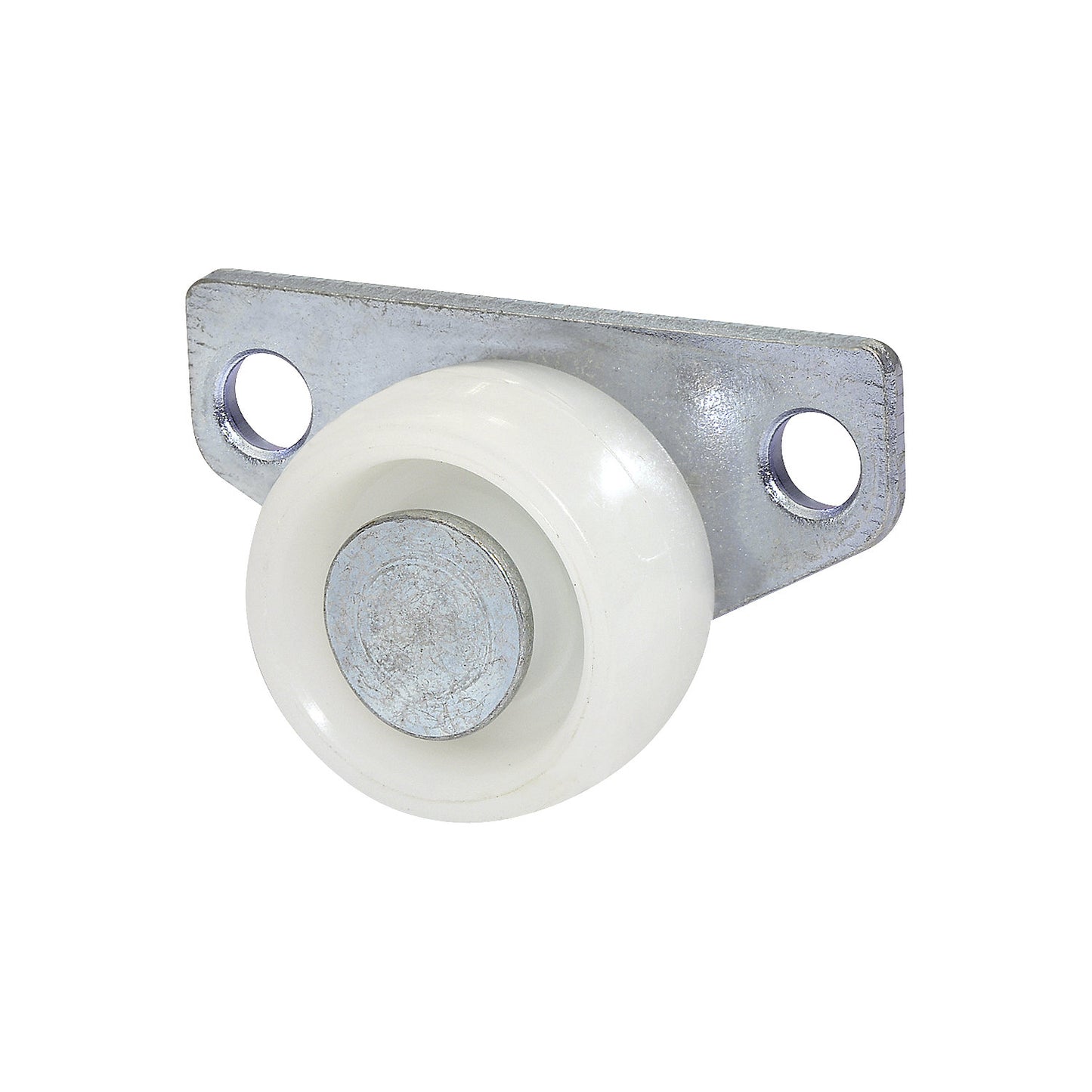 Bed frame castor, wheel width 14 mm, pack of 10, Ø 30 mm, plastic.